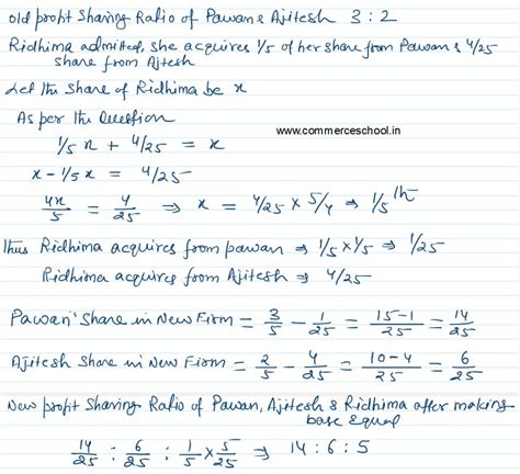 ISC Q 16 Solution Of Admission Of Partner TS Grewal Accounts Class