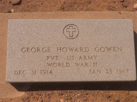 George Howard Gowen Find A Grave Memorial