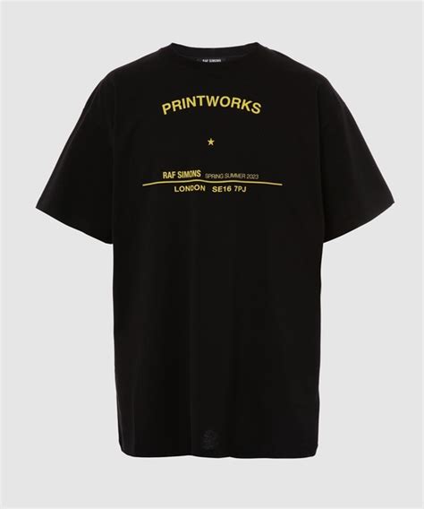 【セール】printworks Tour T Shirt（tシャツ カットソー）｜raf Simons（ラフシモンズ）のファッション通販