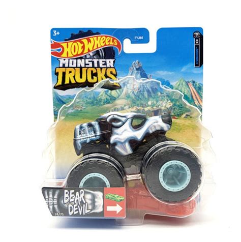 Hot Wheels Monster Trucks Bear Devil Hcp Mattel Cuotas Sin Inter S