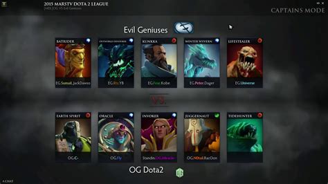 Dota Og Vs Eg Game Vod Mdl Winter Group A Miracle Invoker Vs