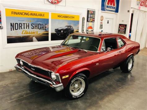 1971 Chevrolet Nova Red With 94716 Miles Available Now Classic