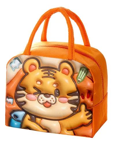 Bolsa De Almuerzo Para Niños De Dibujos Animados Lindo Color Estilo 3