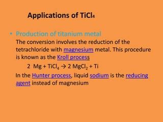 TITANIUM CHLORIDE [PHARMACEUTICAL REAGENT] | PPT