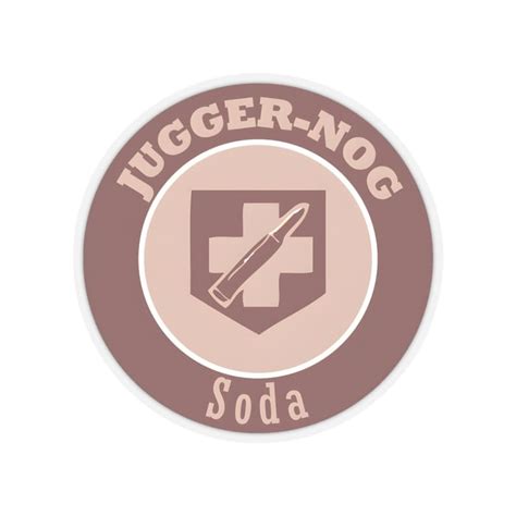 Jugger-nog Sticker PERK-A-COLA Sticker Gamer Gift Cod Zombies Kiss-cut Sticker - Etsy