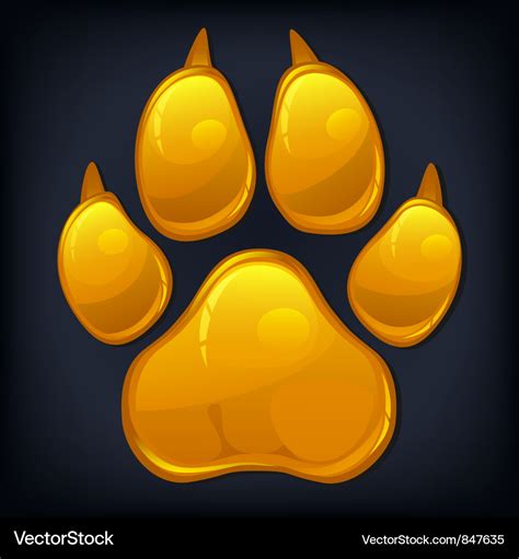 Paw Royalty Free Vector Image - VectorStock