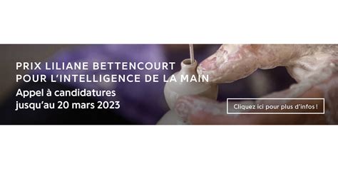 Appel Candidatures Prix Liliane Bettencourt Pour Lintelligence De La