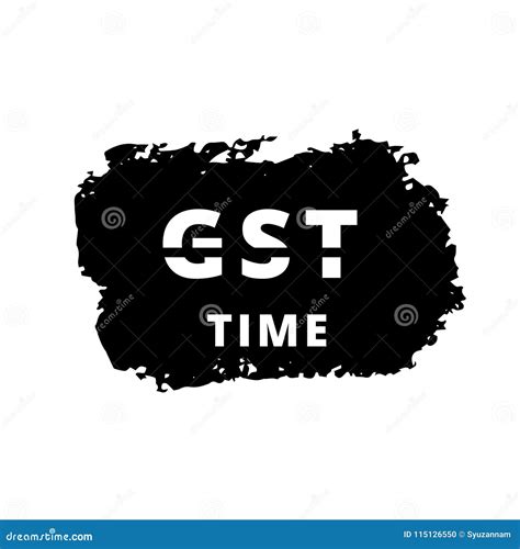 Gst Card Vector Illustration Stock Vector Illustration Of Banner