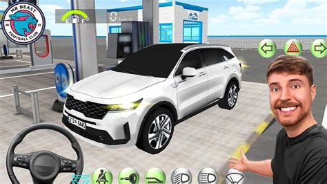 MR Beast 3D Driving Class Simulator 2023 SUV KIA Car Gas Station