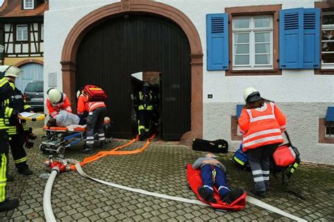 Ein anspruchsvolles Übungsobjekt für Mahlberger Feuerwehr