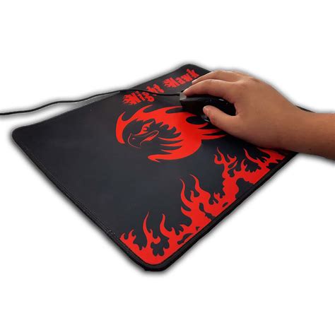 Gaming Mouse Pad (Black & Red) 36 x 26 cm - Amman Jordan - PC Circle