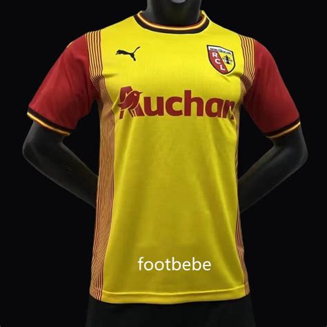 Maillot De Foot RC Lens 2023 2024 Domicile Footbebe