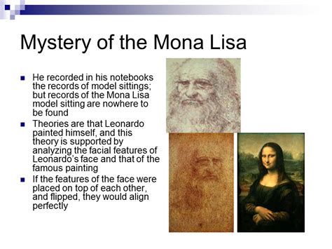 Mystery Of The Mona Lisa