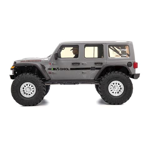 Axial Scx Iii Jeep Jlu Wrangler Rtr Wd Rock Crawler Grey W