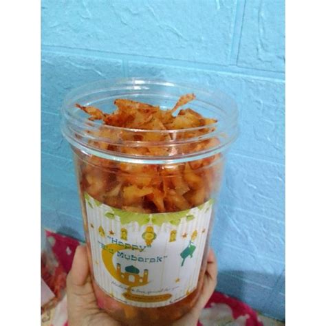 Jual Kripik Singkong Brekele Kemasan Toples 1000ml Shopee Indonesia