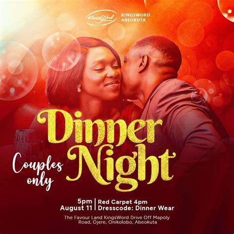 Dinner Night Flyer Design