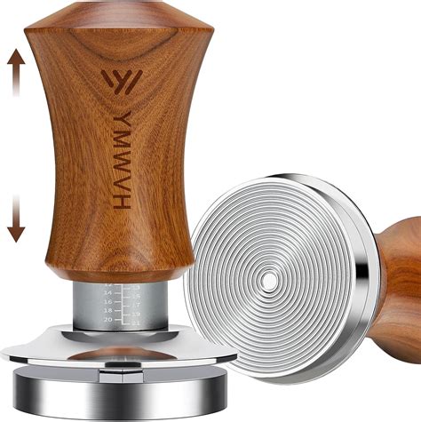 V Espresso Tamper Mm Spring Loaded Calibrated Tamper With Premium