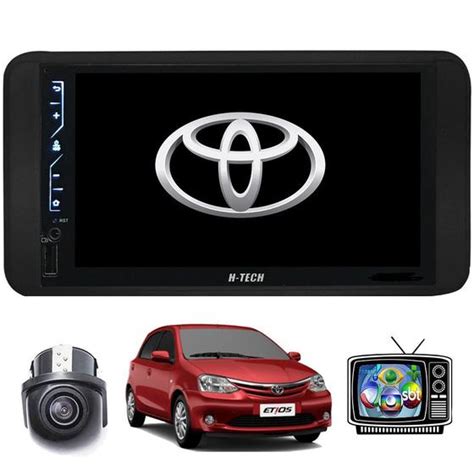 Central Multimídia Toyota Etios 2013 2014 2015 2016 2017 MP5 TV H