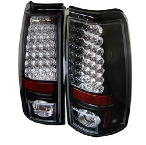 Spyder Chevy Silverado 1500 99 02 Not Fit Stepside Led Tail Lights Blk Alt Yd Cs99 Led Bk In