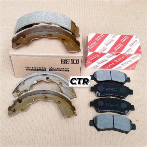 Jual Brake Pad Brake Shoe Kampas Rem Depan Dan Belakang Set