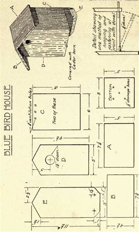 Bird Houses Plans And Designs PDF Woodworking