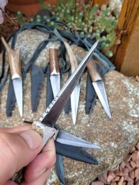 Medieval Witch Daggers Pagan Athame Etsy Uk