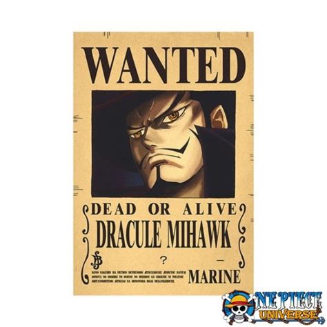 One Piece Buggy Wanted Poster 42CM One Piece Universe