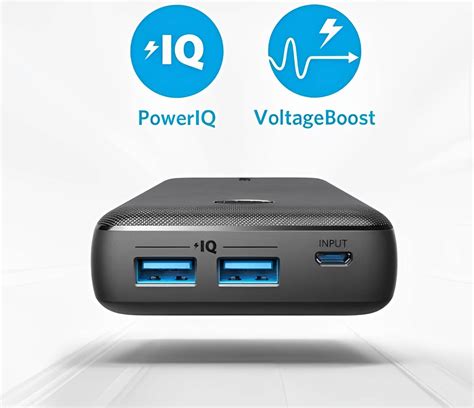 Anker PowerCore Select 20000mAh Portable Power Bank Dual 5V 3A Micro