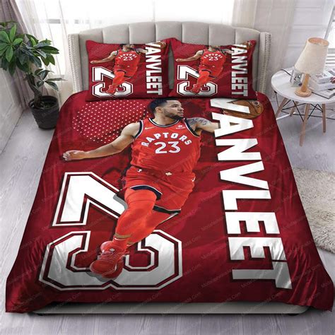 Nba Toronto Raptors Fred Van Vleet Bedding Set V