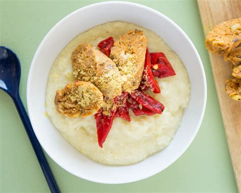 Vegan White Bean Sausage Grits Sweet Potato Soul By Jenn Claiborne