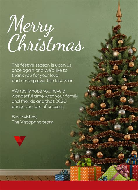 Vistaprint Australia Merry Christmas From The Vistaprint Team Milled