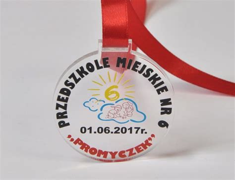 Купить круглую медаль из акрила с уф печатью на заказ