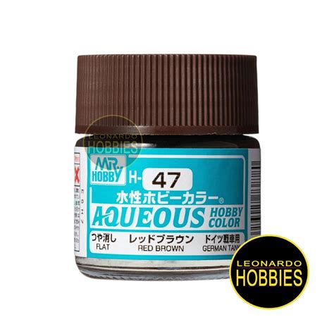 Mr Aqueous Hobby Color Marrón Rojizo Mate 10ml Mr Hobby H47