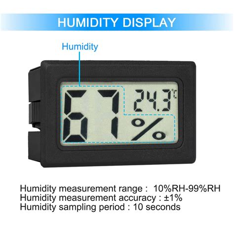 Mini Thermometer Hygrometer Digitale Lcd Indoor Te Grandado