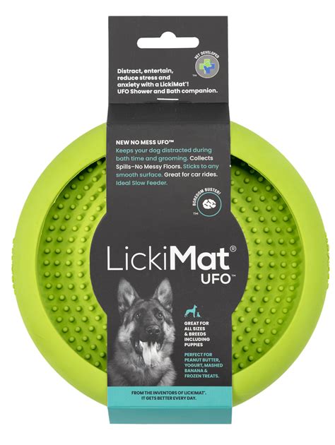 Lickimat UFO Anti-Anxiety Licking Dog Bowl
