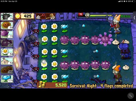 So I tried the gloom shroom strategy and it worked!! : r/PlantsVSZombies