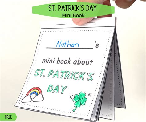 St Patricks Day Mini Book Teach Me Mommy