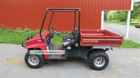 2007 Land Pride Treker 4410 4x4 Utility Vehicle Side By Side Atv Honda Gas