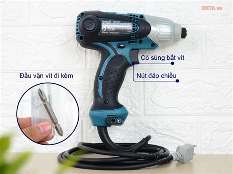 Máy vặn vít Makita TD 0101 META vn