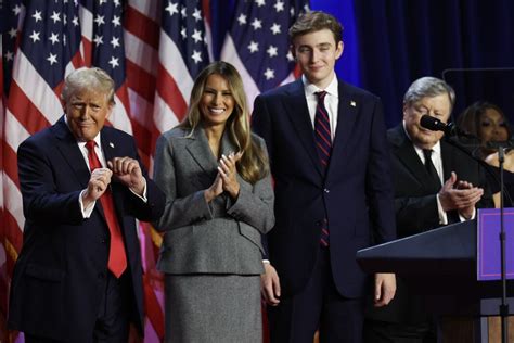 How tall is Barron Trump? Donald Trumps youngest son towers over