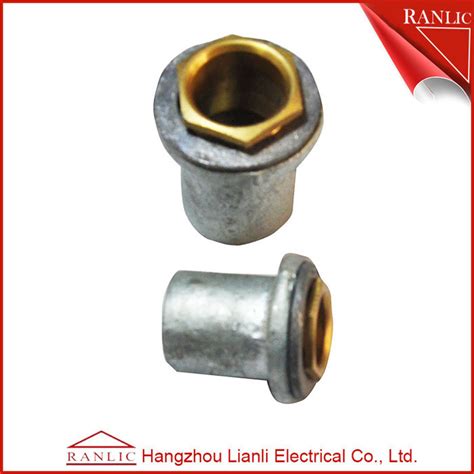 Flange Coupler Conduit Junction Box With Lead Washer And Brass Male Bush