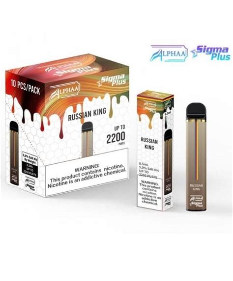 Alphaa Sigma Plus Disposable Vape Kit 2200 Puffs 8 5ml Whats New