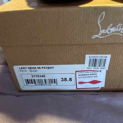 Christian Louboutin Shoes Christian Louboutin Nude Lady Gena 85 Patent Leather Poshmark