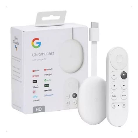 Novo Chromecast 4 Hd Google Tv Controle Frete grátis