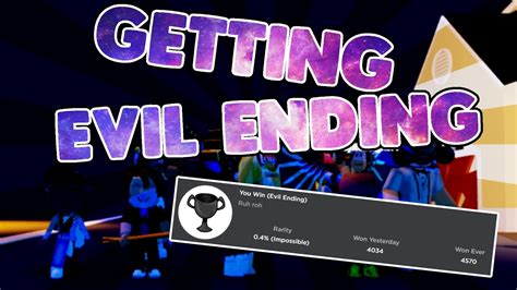 Getting Evil Ending In Break In Story Tutorial Roblox Youtube