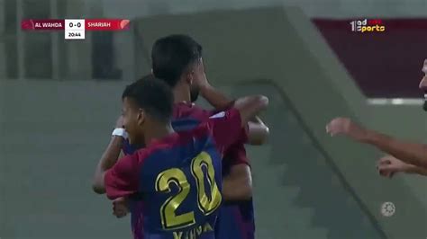 الأهداف مباراة الشارقة والوحدة 2 1 01012020 دوري الخليج العربي