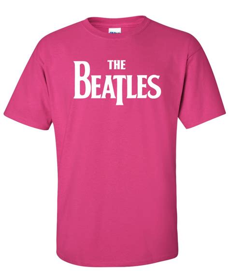 The Beatles Logo Graphic T Shirt Supergraphictees