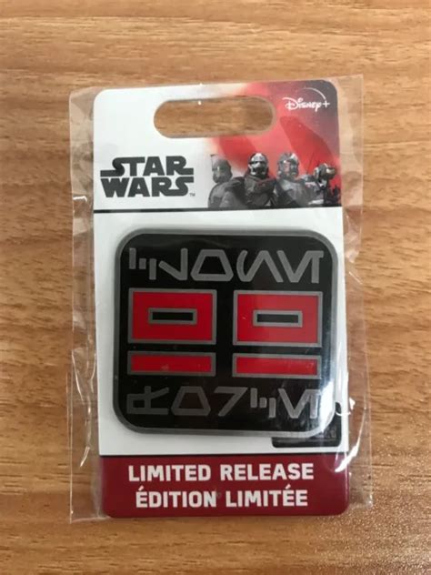 Star Wars The Bad Batch Symbols Clone Force 99 Pin Badge Disney Limited Release £1700