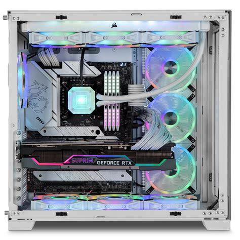 Msi Gaming Pc Core I7 13700k Rtx 4080 White Powered By Msi