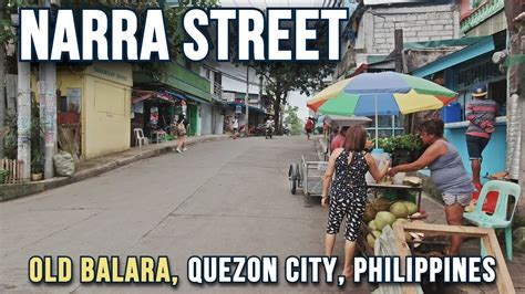 Narra Street In Old Balara Quezon City Metro Manila Philippines